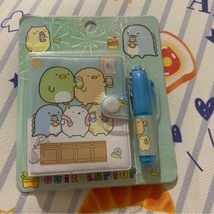 Sumikko Gurashi Mini Notebook and Mini Pen Set